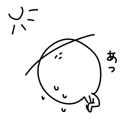 ゆるキャラ あつい 赤ちゃんのイラスト Skillots