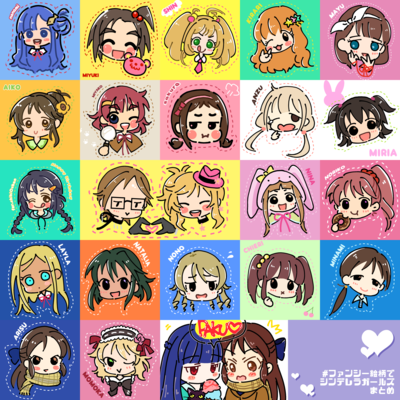 ファンシーデザイン風イラストのサンプル Basic Profile Skillots