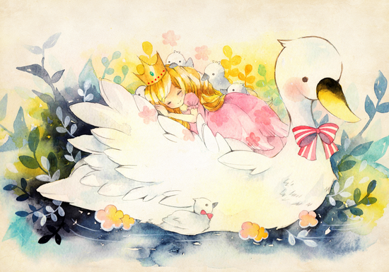 幸せな夢を 10代 女のイラスト Skillots