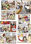 飲食店や料理の紹介漫画 カラー
