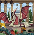 どこかの国に住むのんびりドラゴン