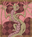 バレンタインの時に描きました。