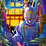 願い事を書いてはいけない系の怪異をイメージしたイラスト。テーマは「カラフル」でした。