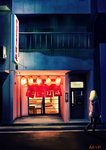 建築物の一枚絵です。
