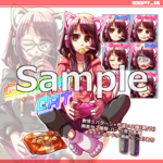 キャラクター販売用イラスト（見本）：2025年制作