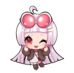 グッズに使用しやすいようにはっきりとした線と色目に仕上げてます