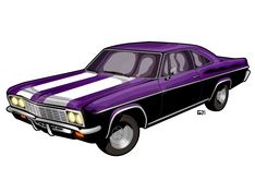 インパラ 車のイラスト Skillots