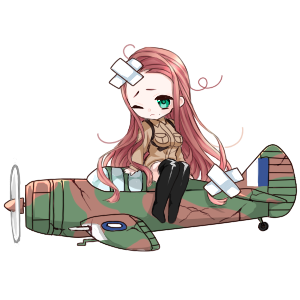 戦闘機の擬人化イラスト 制作実績 Skillots スキロッツ