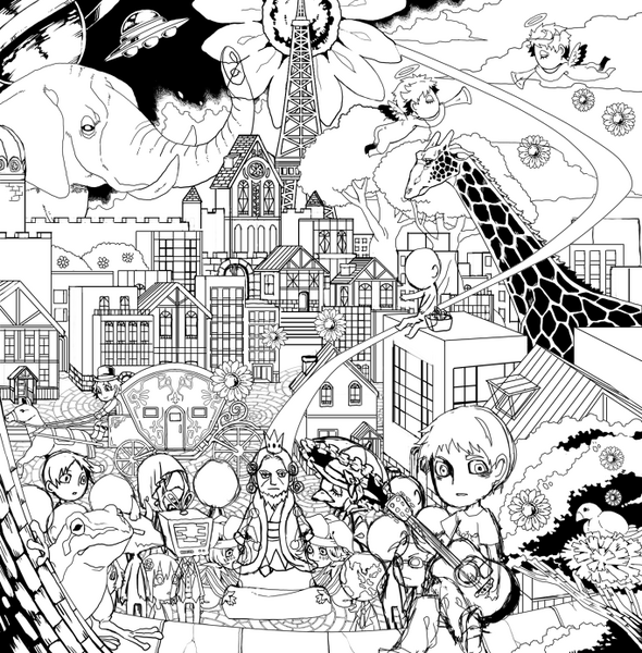 Cdジャケットのイラスト 制作実績 Skillots スキロッツ