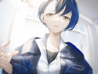 【凪】成人向け同人音声のジャケットイラスト（1680×1260pixel、背景簡易、キャラクターデザイン完成済み）