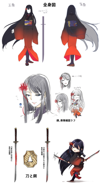 創作キャラクターの全身デザイン 制作実績 Skillots スキロッツ